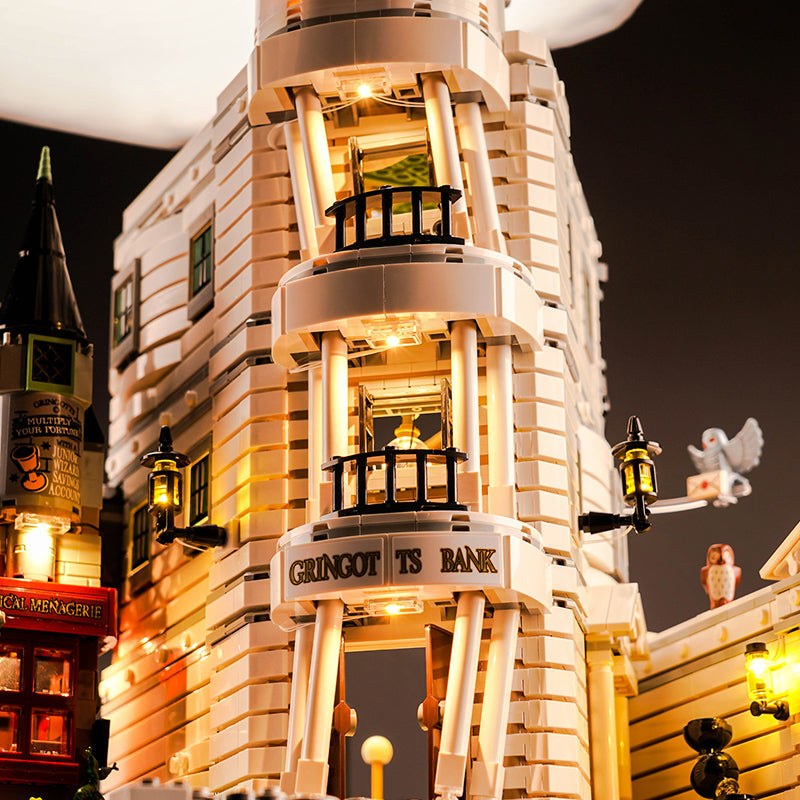LED-beleuchtungsset für LEGO® Gringotts™ Wizarding Bank – Collectors' Edition 76417