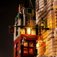 LED-beleuchtungsset für LEGO® Gringotts™ Wizarding Bank – Collectors' Edition 76417