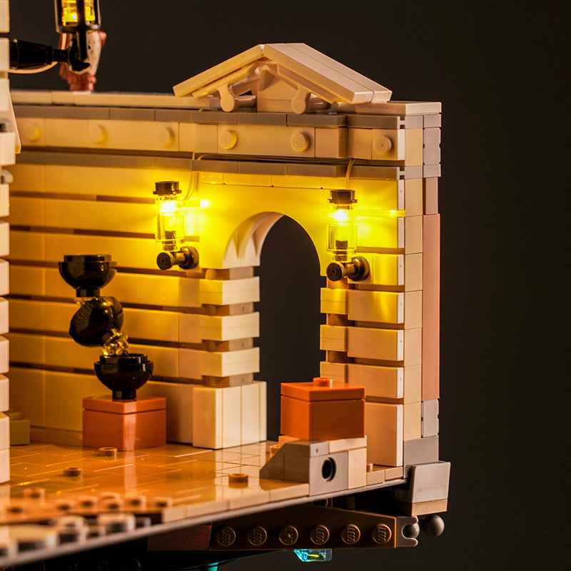 LED-beleuchtungsset für LEGO® Gringotts™ Wizarding Bank – Collectors' Edition 76417