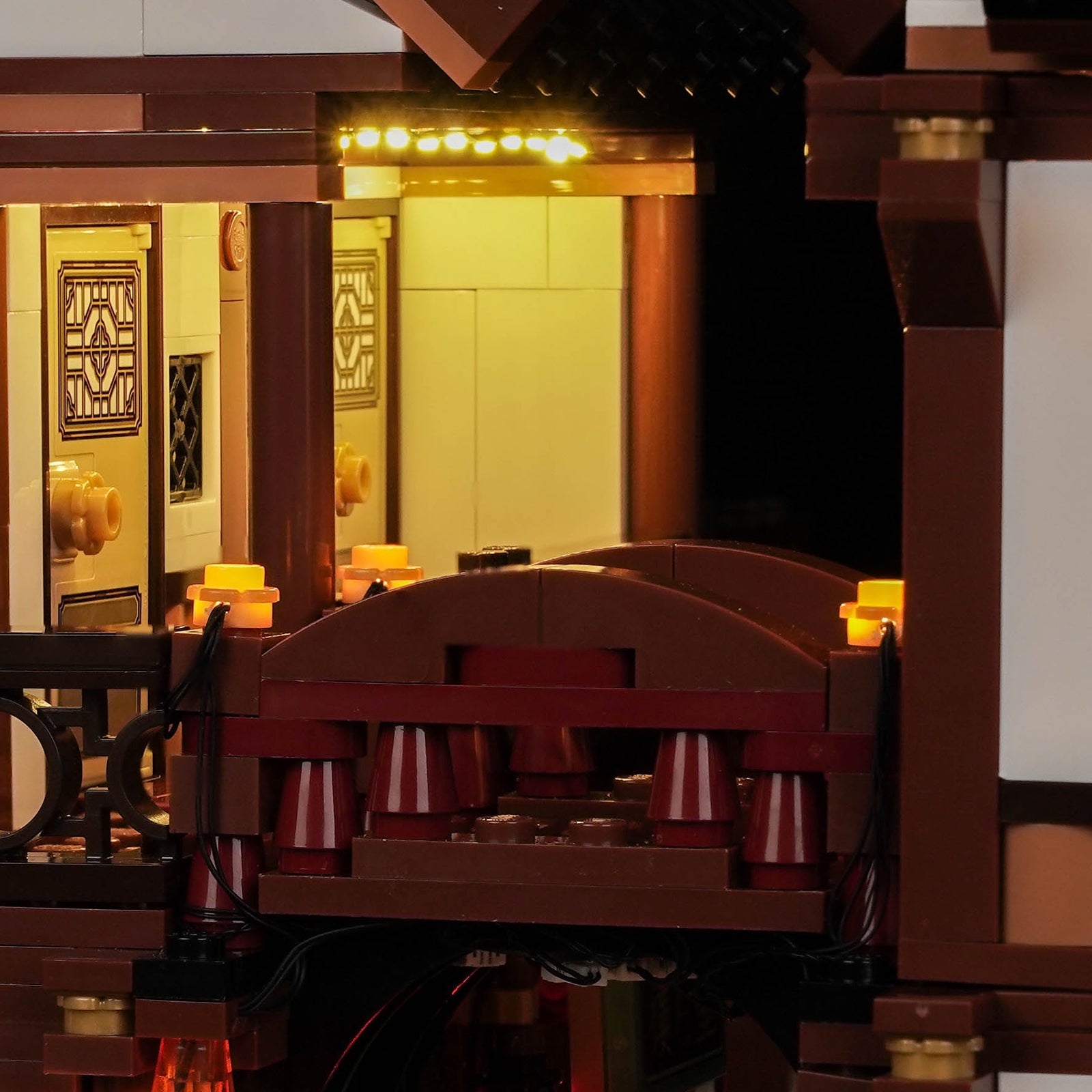 **LED-Beleuchtungsset für LEGO® Ancient Moon-Gazing Inn 80121**