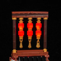 **LED-Beleuchtungsset für LEGO® Ancient Moon-Gazing Inn 80121**