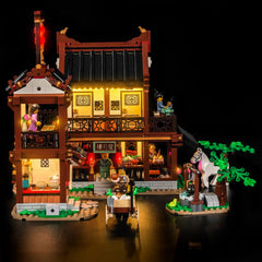 **LED-Beleuchtungsset für LEGO® Ancient Moon-Gazing Inn 80121**