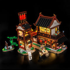 **LED-Beleuchtungsset für LEGO® Ancient Moon-Gazing Inn 80121**