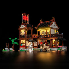 **LED-Beleuchtungsset für LEGO® Ancient Moon-Gazing Inn 80121**