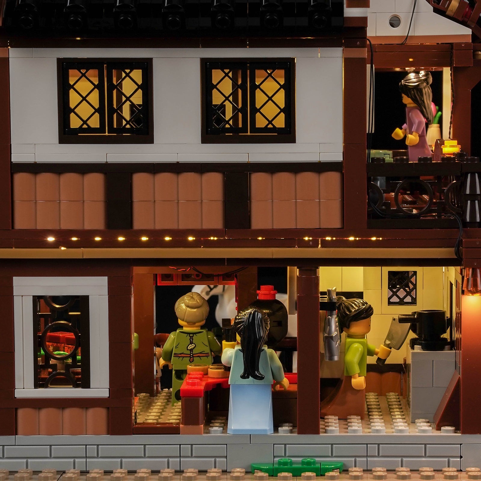 **LED-Beleuchtungsset für LEGO® Ancient Moon-Gazing Inn 80121**