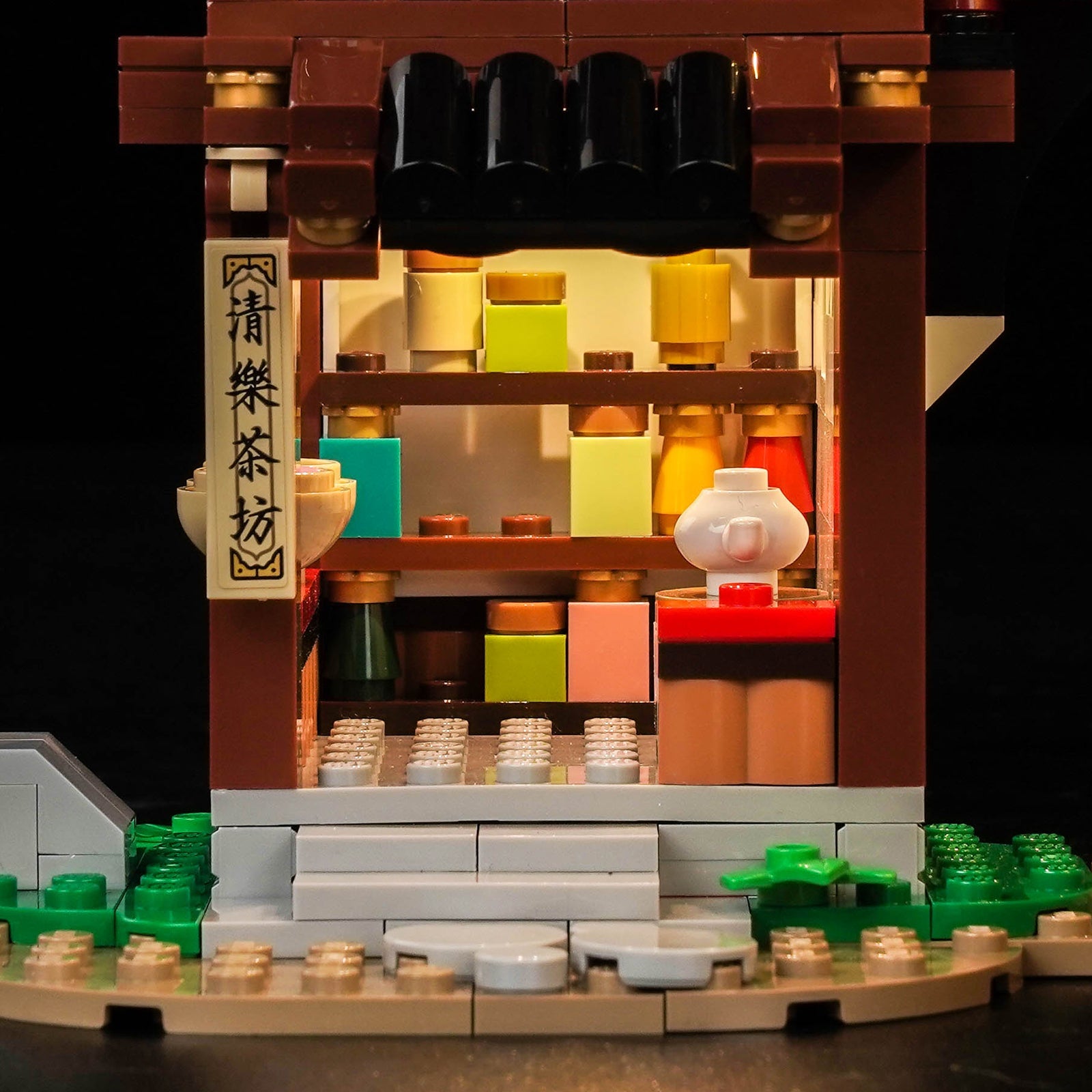 **LED-Beleuchtungsset für LEGO® Ancient Moon-Gazing Inn 80121**