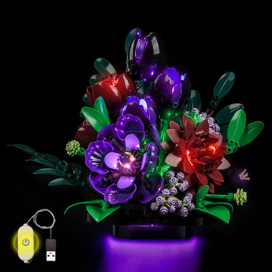 LED-Beleuchtungsset für LEGO® Botanicals Dunkles Blumengesteck 11513