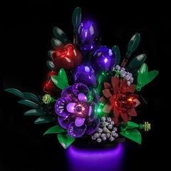 LED-Beleuchtungsset für LEGO® Botanicals Dunkles Blumengesteck 11513