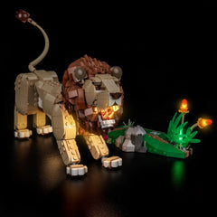 Bricklightlab Light Kit for LEGO Creator 3-in-1 Wild Animals: Majestic Lion 31386