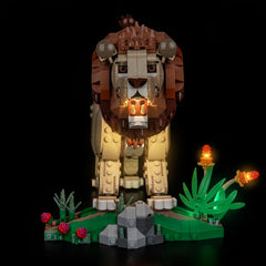 Bricklightlab Light Kit for LEGO Creator 3-in-1 Wild Animals: Majestic Lion 31386
