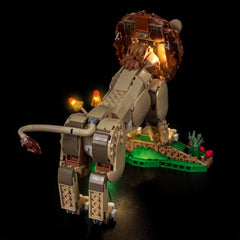 Bricklightlab Light Kit for LEGO Creator 3-in-1 Wild Animals: Majestic Lion 31386