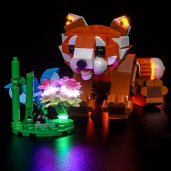 Bricklightlab LED-Beleuchtungsset für LEGO Creator 3-in-1 Süße Tiere: Roter Panda 31394