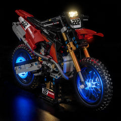 Bricklightlab Light Kit for LEGO Technic Ducati Desmo450 MX Factory Motorcycle 42238