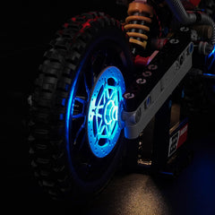 Bricklightlab Light Kit for LEGO Technic Ducati Desmo450 MX Factory Motorcycle 42238