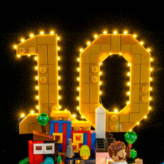 LED-belysningssæt til LEGO® Editions Lionel Messi – Fodboldhøjdepunkter 43011 (Elite Edition)