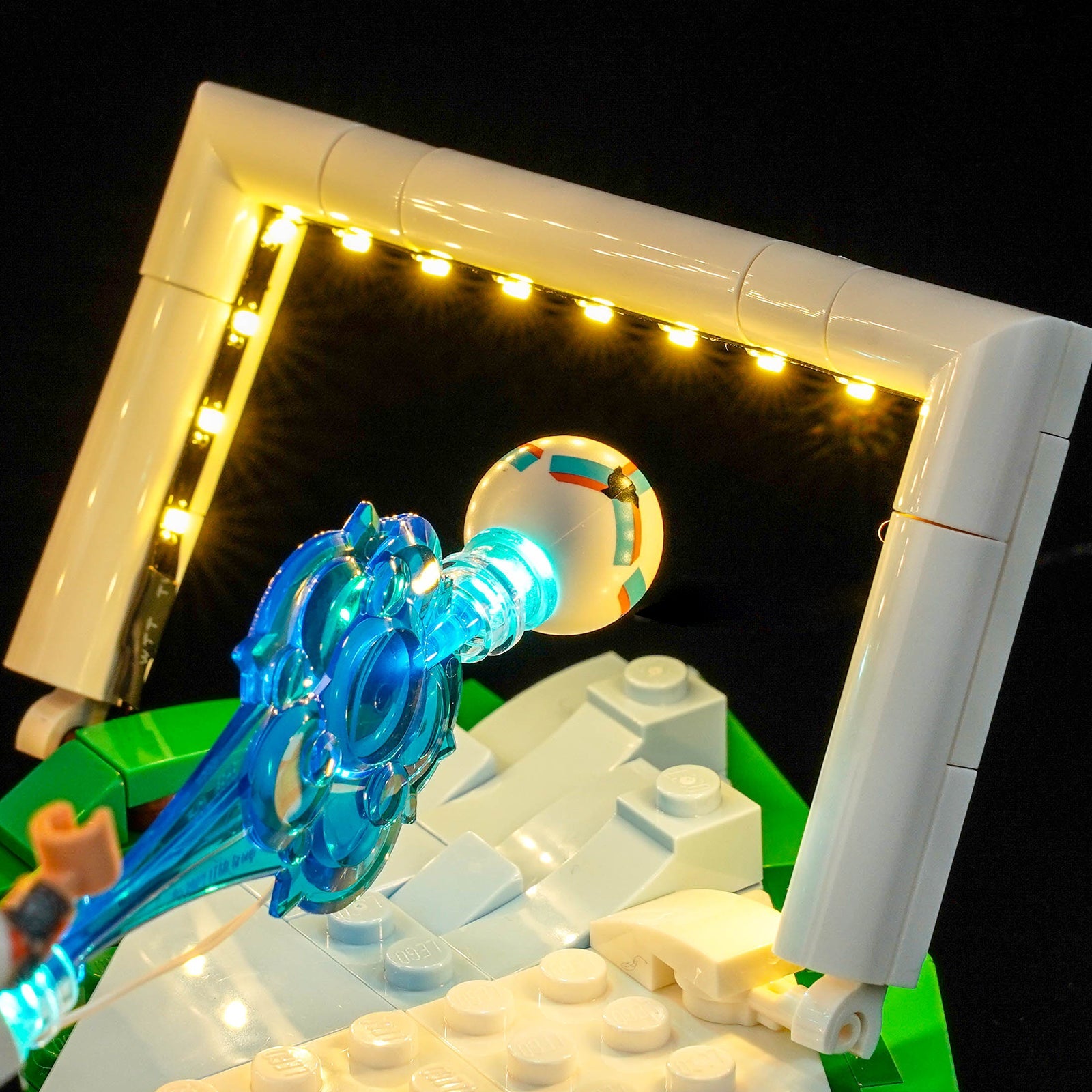 LED-belysningssæt til LEGO® Editions Lionel Messi – Fodboldhøjdepunkter 43011 (Elite Edition)