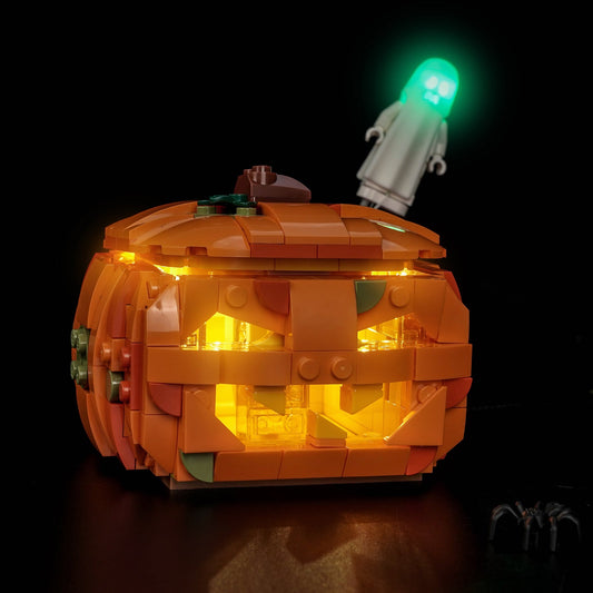 LED-Beleuchtungsset für LEGO® Halloween Kürbislaterne 40872
