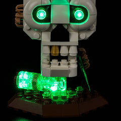 LED-Beleuchtungsset für LEGO® Halloween Totenkopf-Kerze 40883