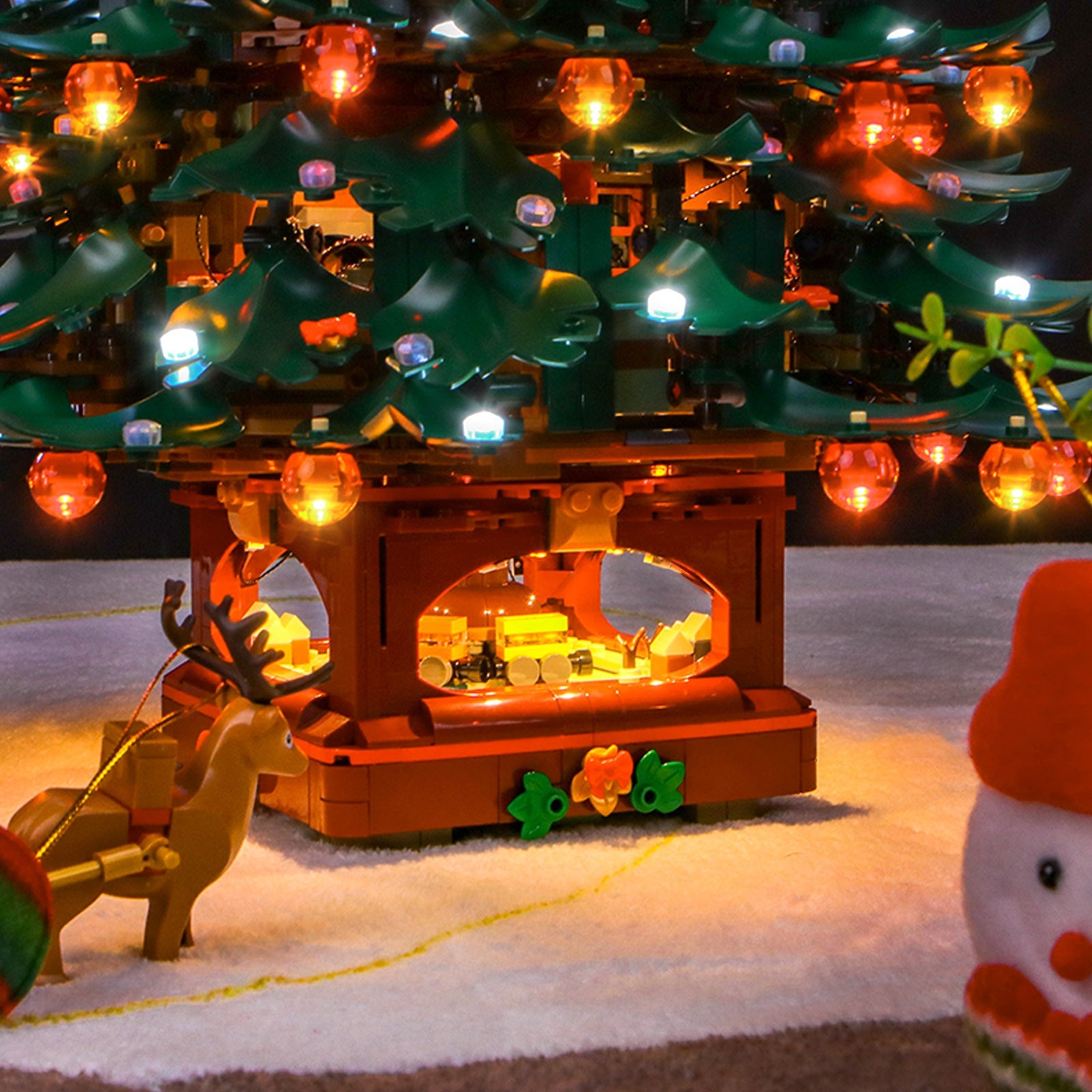 LED-Beleuchtungsset für LEGO® Icons Familien-Weihnachtsbaum (41843)