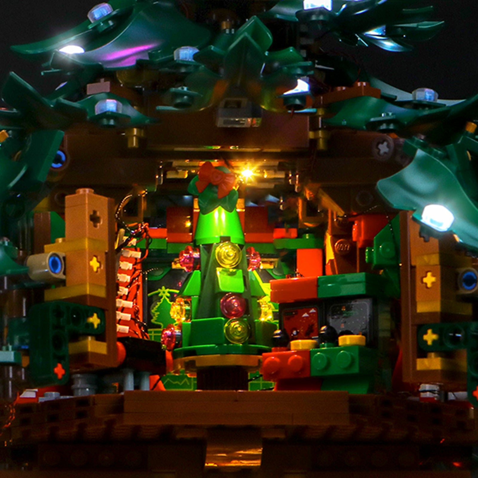 LED-Beleuchtungsset für LEGO® Icons Familien-Weihnachtsbaum (41843)