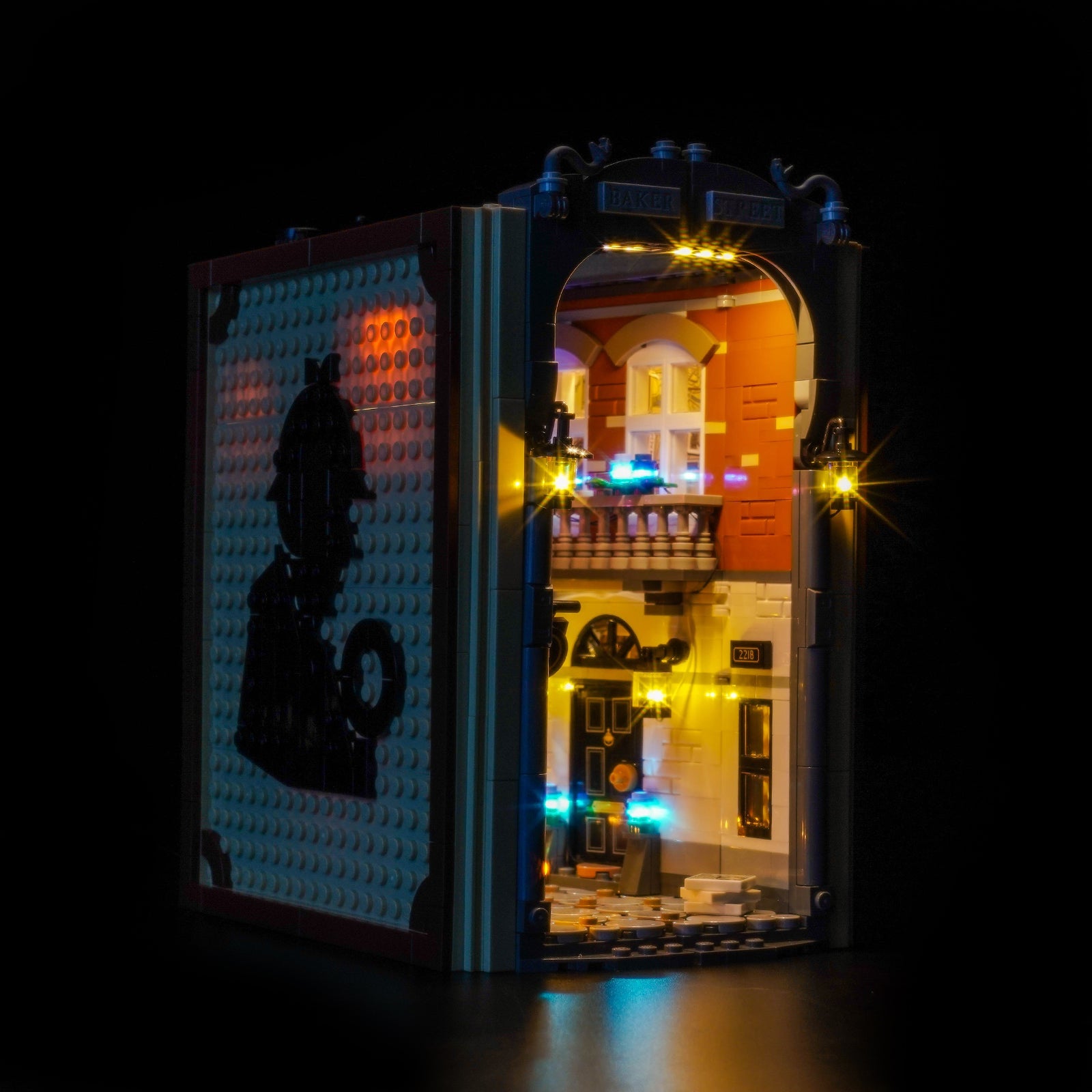 LED-beleuchtungsset für LEGO® Icons Sherlock Holmes: Book Nook 10351
