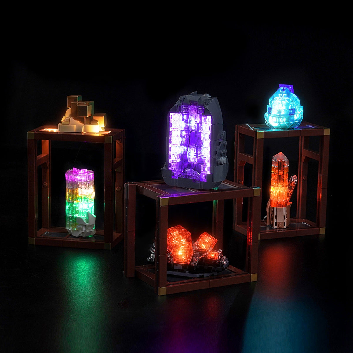 LED-beleuchtungsset für LEGO® Ideas Mineraliensammlung (21362)