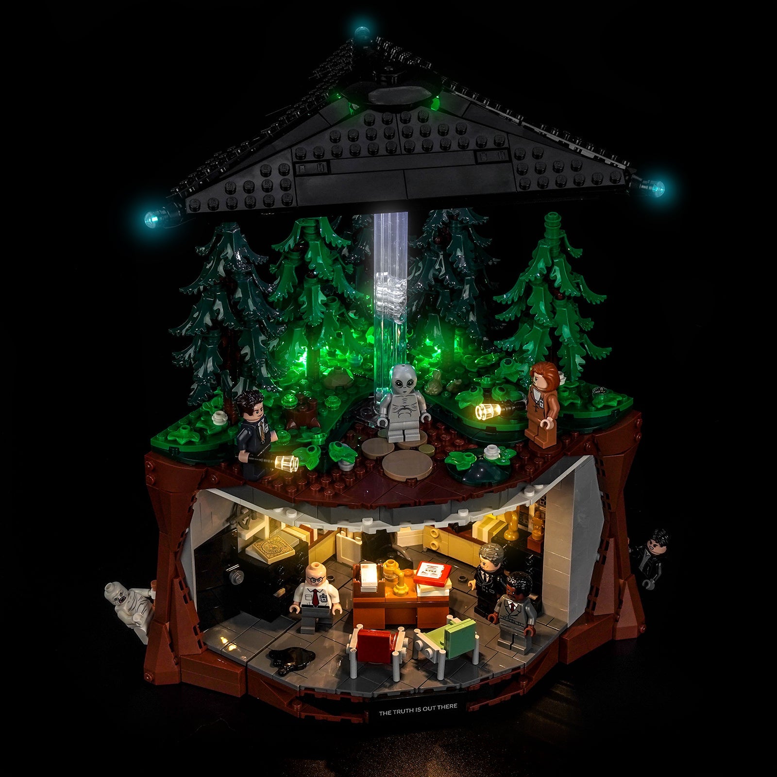 LED-Beleuchtungsset für LEGO® Ideas Akte X 21369