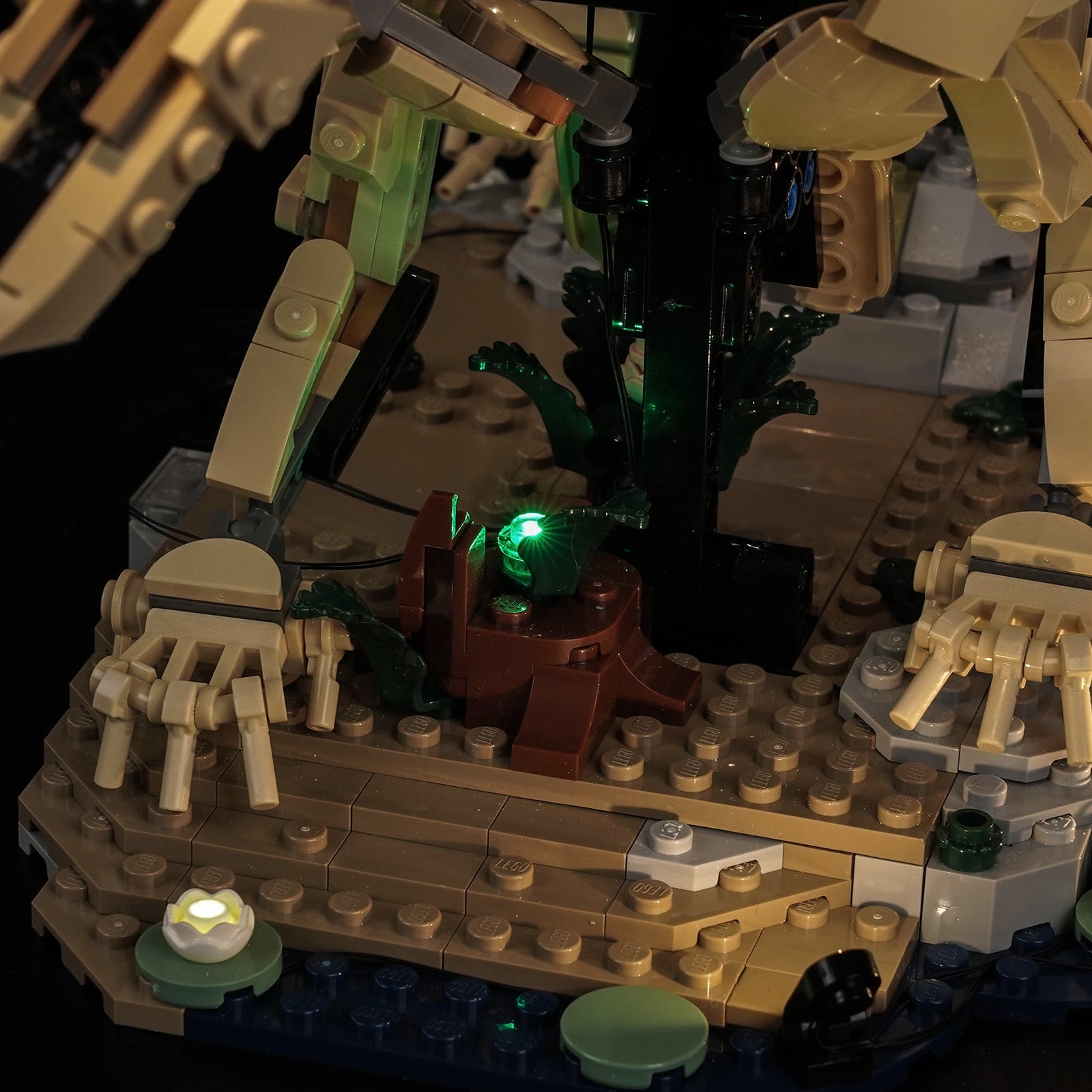 LED-Beleuchtungsset für LEGO® Jurassic World Dinosaurier-Fossilien: Triceratops 77985