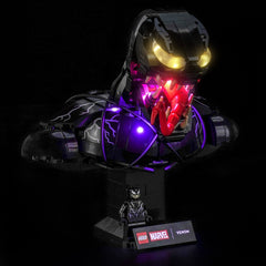 Kit luci LED per LEGO® Marvel Venom Busto 76356