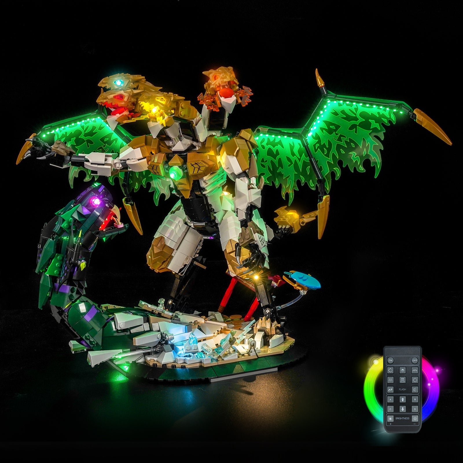 LED-Beleuchtungsset für LEGO® NINJAGO® Ultra Dragon Battle 71872