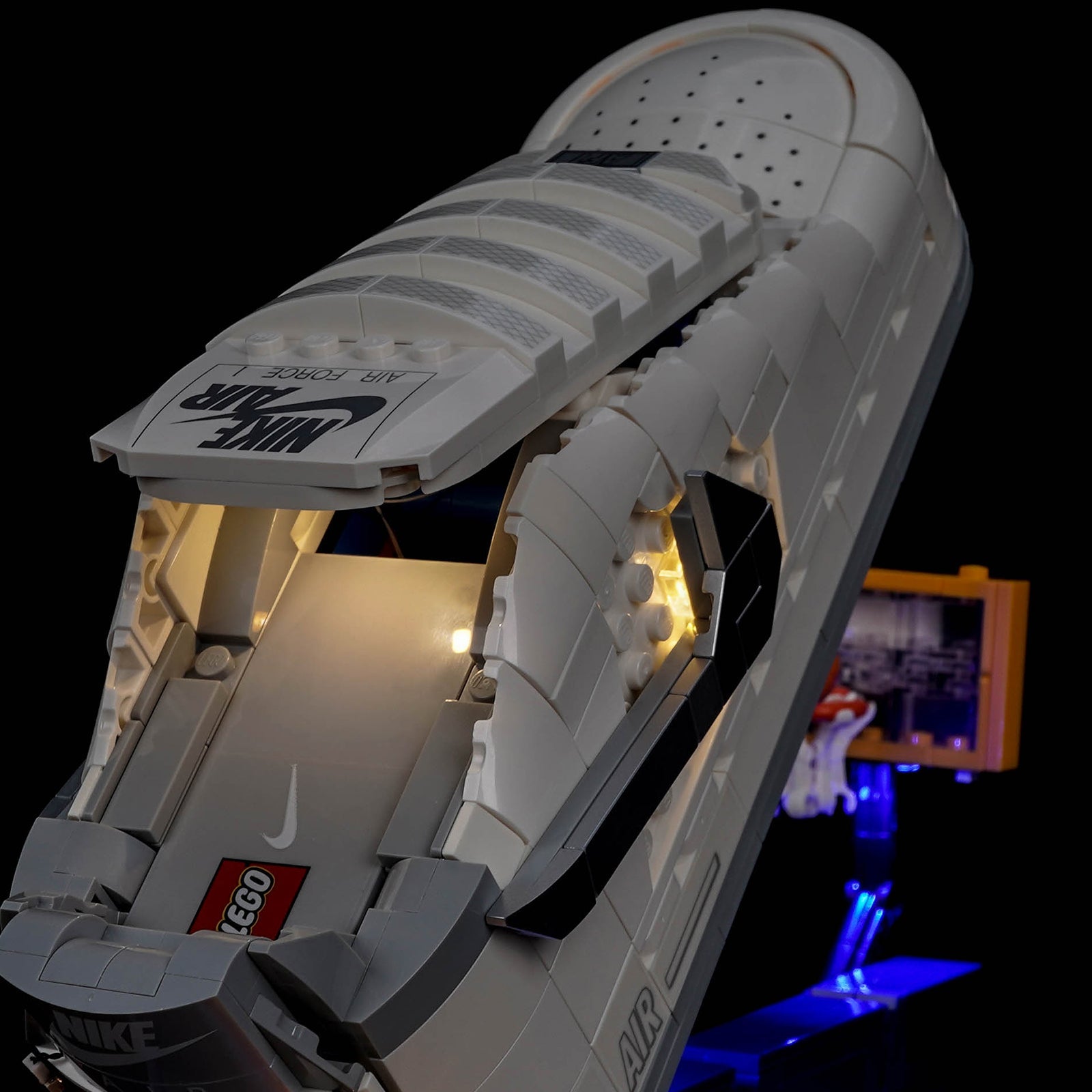 Bricklightlab LED-Beleuchtungsset für LEGO Nike Air Force 1 x LEGO Set 43026
