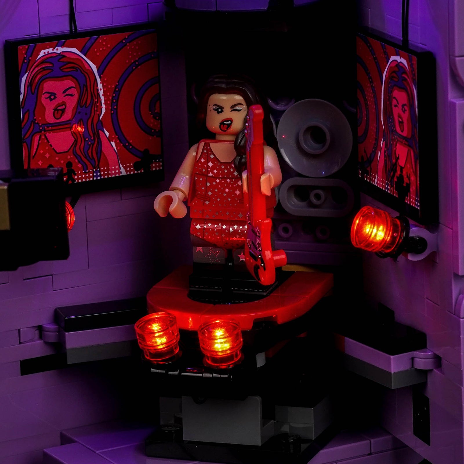 Set de luces LED para la doble guitarra 43031 de Olivia Rodrigo de LEGO® Editions