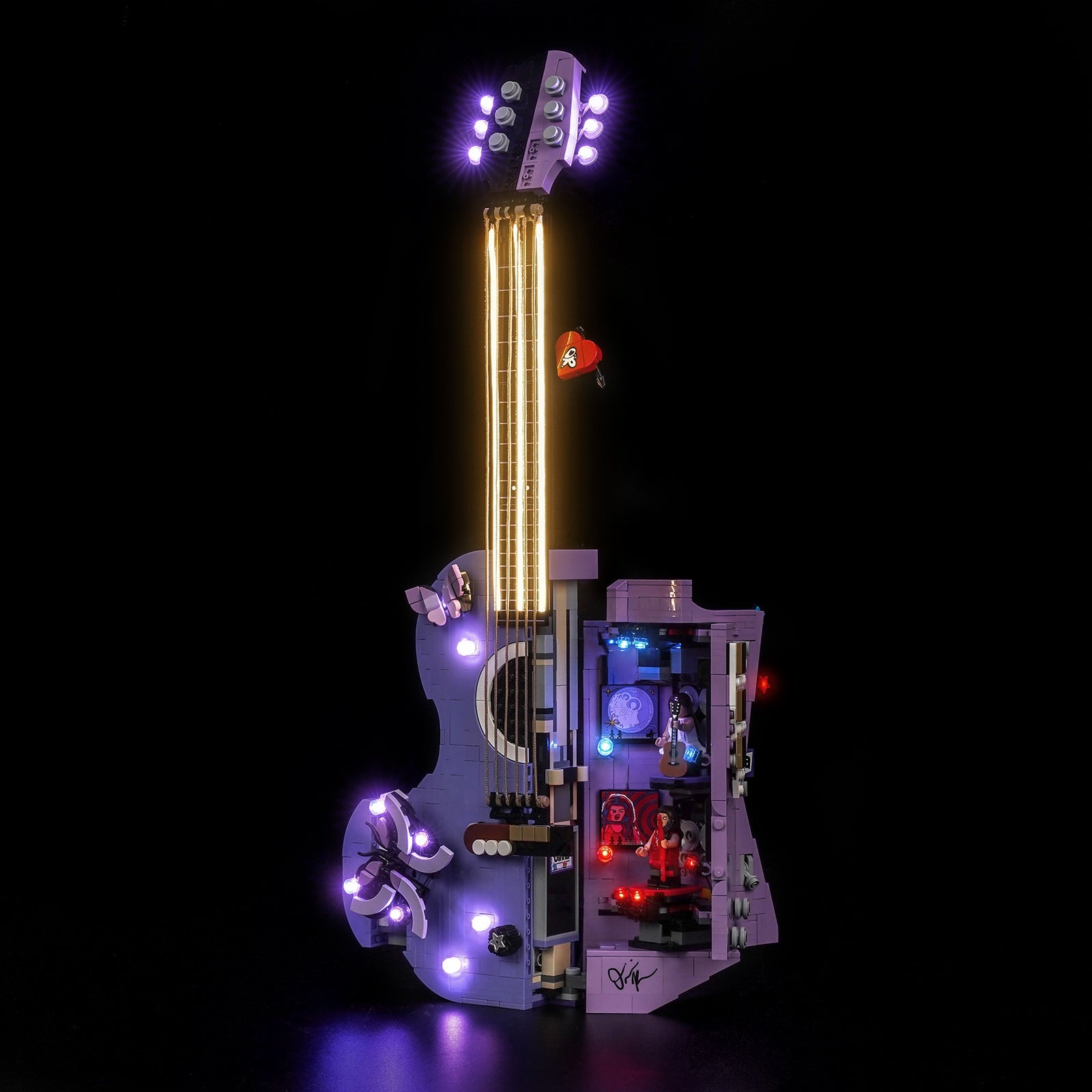 Set de luces LED para la doble guitarra 43031 de Olivia Rodrigo de LEGO® Editions