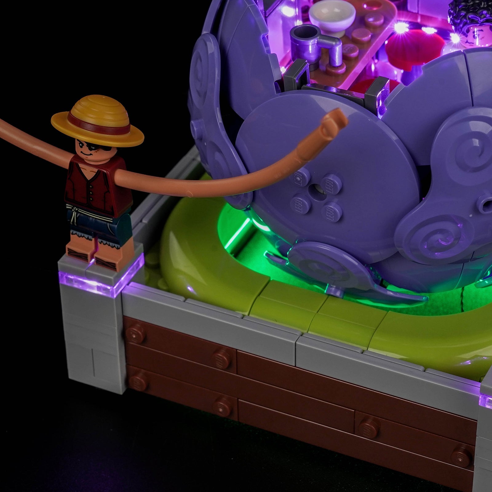 LED-Beleuchtungsset für LEGO® One Piece Teufelsfrucht Gum-Gum-Frucht 75647