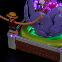 LED-Beleuchtungsset für LEGO® One Piece Teufelsfrucht Gum-Gum-Frucht 75647