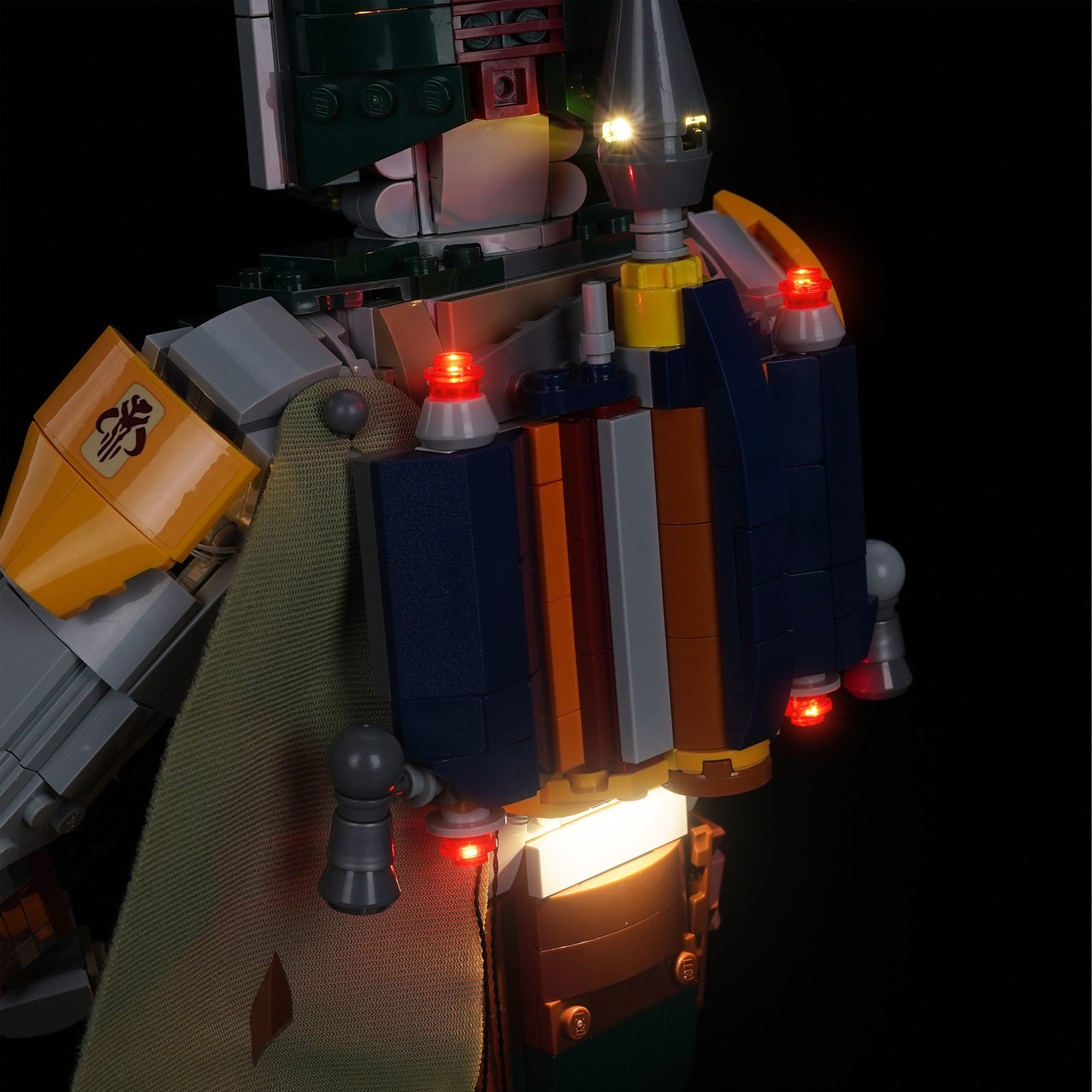 Bricklightlab LED-Beleuchtungsset für LEGO Star Wars Boba Fett 75455