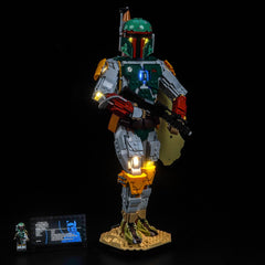 Bricklightlab LED-Beleuchtungsset für LEGO Star Wars Boba Fett 75455