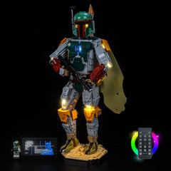 Bricklightlab LED-Beleuchtungsset für LEGO Star Wars Boba Fett 75455