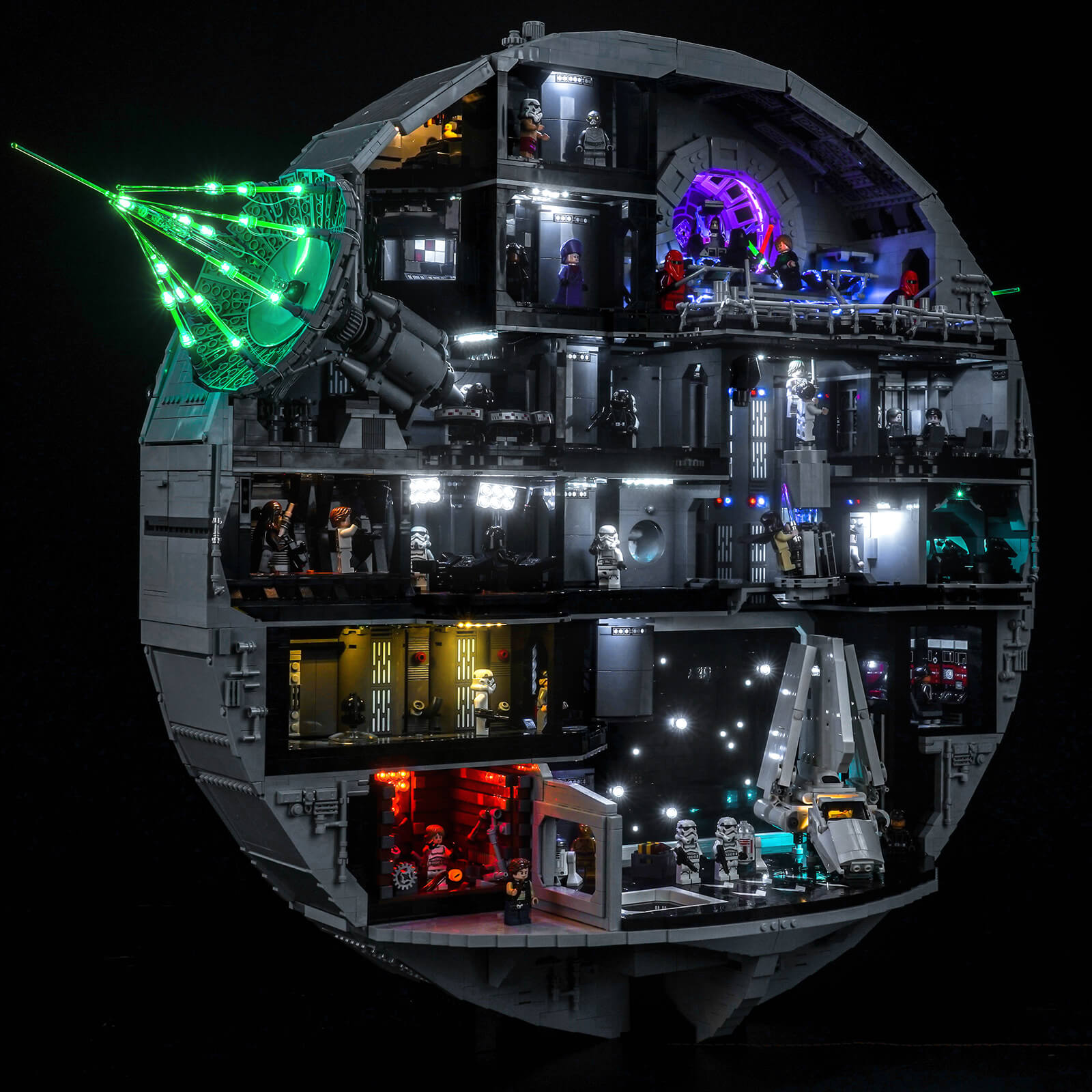 LED-Beleuchtungsset für LEGO® Star Wars Todesstern (75419)