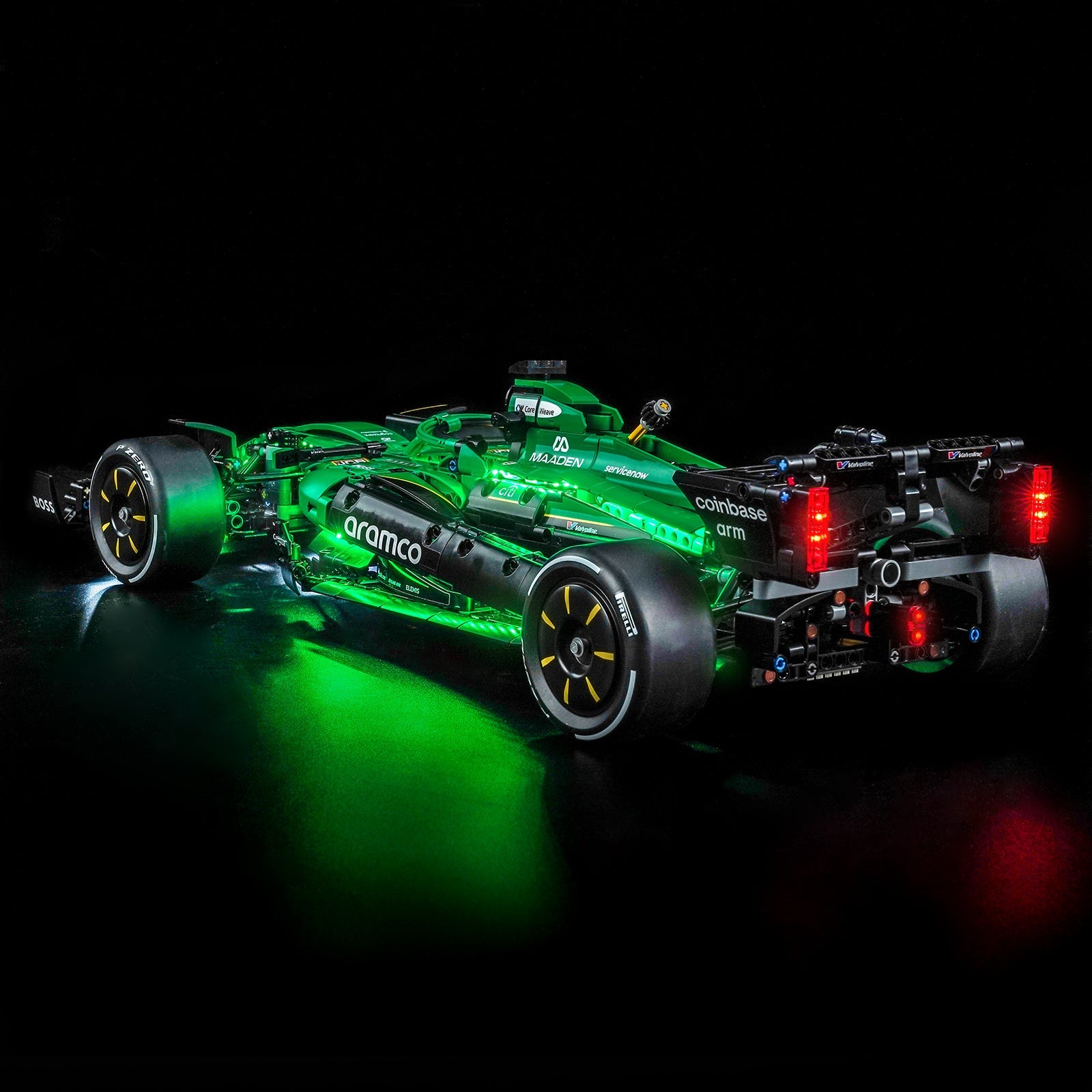 LED-Beleuchtungsset für LEGO® Technic Aston Martin Aramco AMR25 F1® Rennwagen 42240