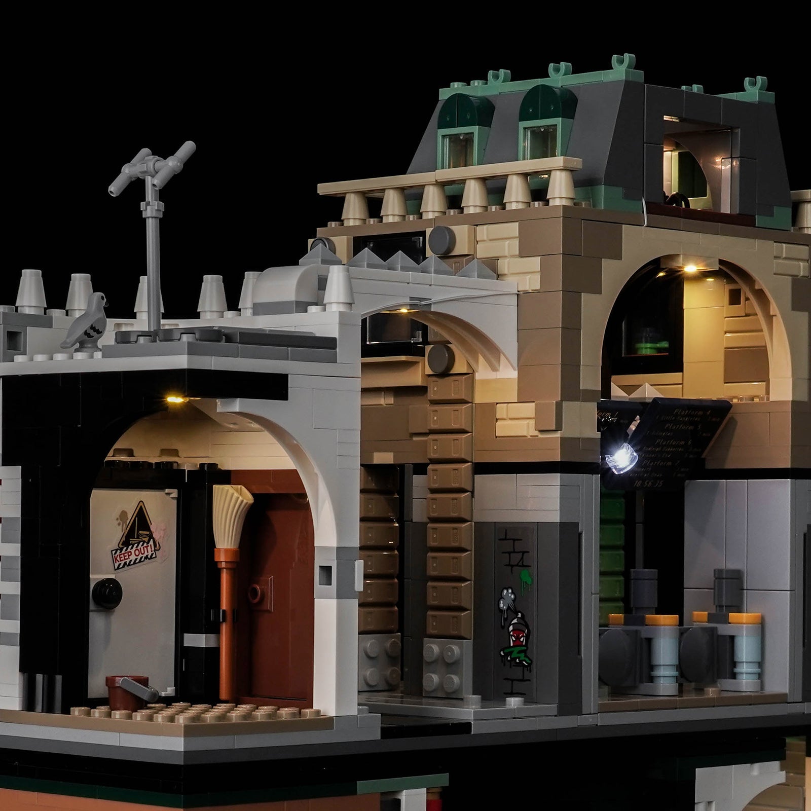 Bricklightlab Light Kit for LEGO Harry Potter The Ministry of Magicâ„?â€?Collectors' Edition 76476