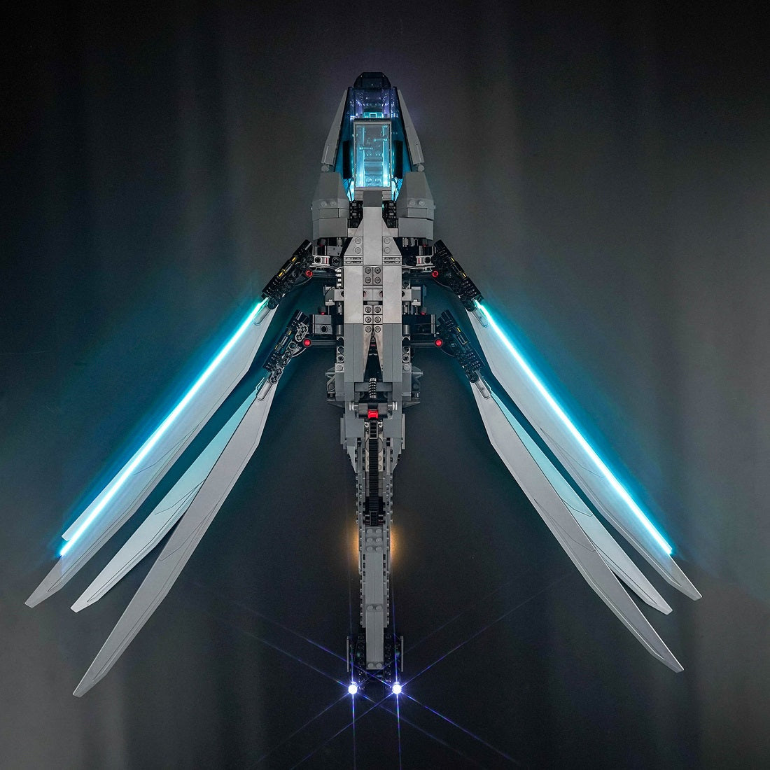 LED-beleuchtungsset für LEGO® Icons Dune Atreides Royal Ornithopter 10327 GC Version