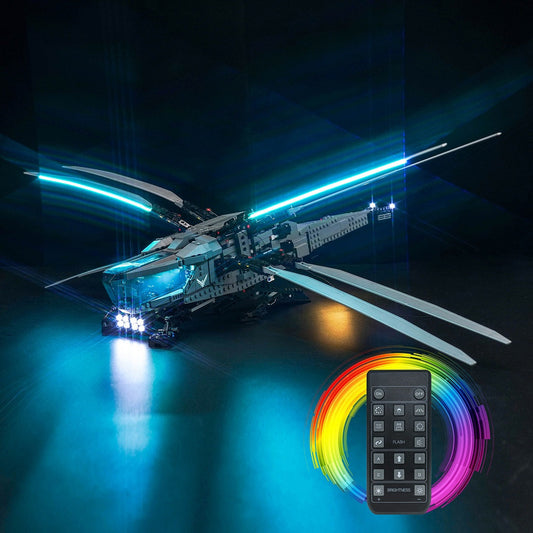 LED-beleuchtungsset für LEGO® Icons Dune Atreides Royal Ornithopter 10327 GC Version