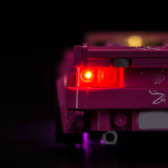 LED-beleuchtungsset für LEGO® Speed Champions 2 Fast 2 Furious Honda S2000 77241