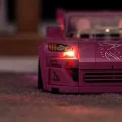 LED-beleuchtungsset für LEGO® Speed Champions 2 Fast 2 Furious Honda S2000 77241