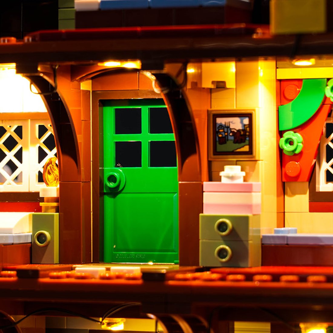 LED-beleuchtungsset für LEGO® Alpine Lodge Winter Village 10325