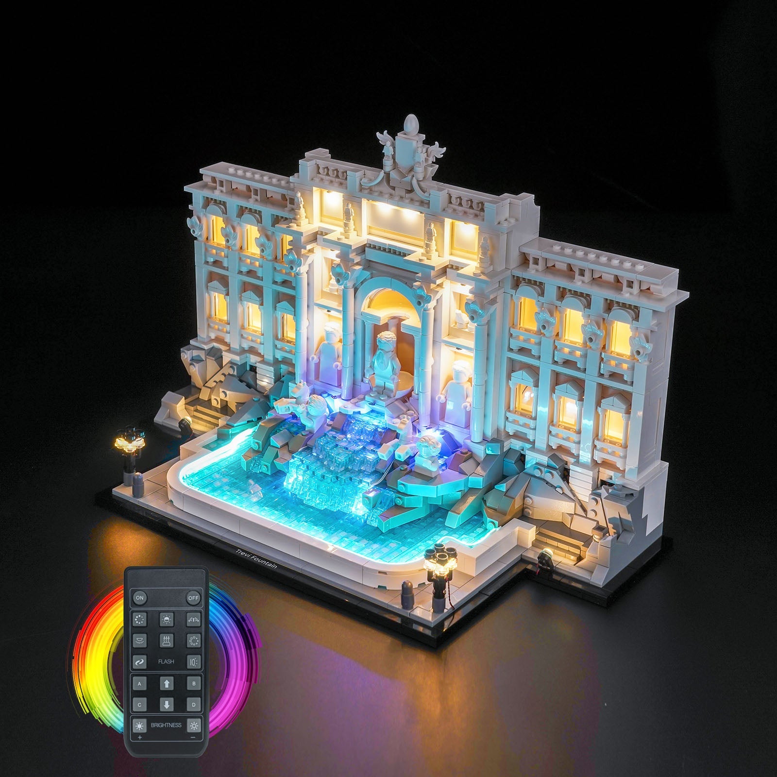 LED-Beleuchtungsset für LEGO® Architecture Trevi-Brunnen (21062)