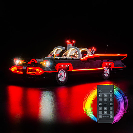 LED-beleuchtungsset für LEGO® Batman™: The Classic TV Series Batmobile™ 76328