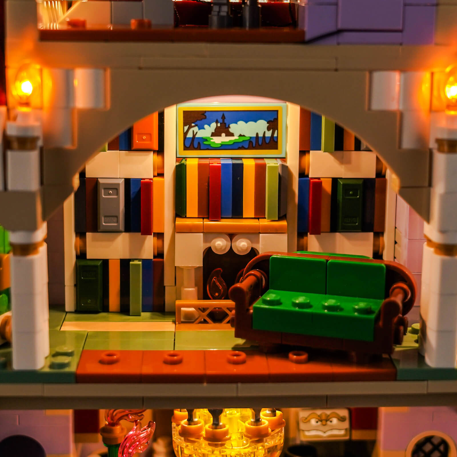 LED-beleuchtungsset für LEGO® Disney Beauty and the Beast Castle 43263