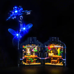 LED-beleuchtungsset für LEGO® Wednesday Sets Black Dahlia Flower 76784